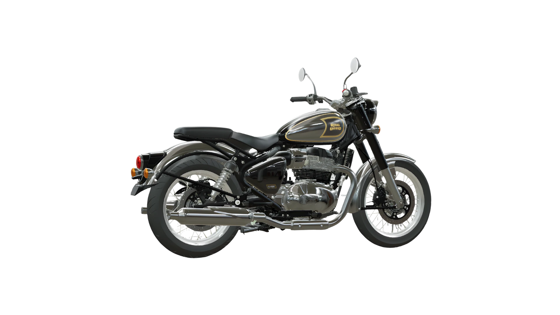 classic 650 right rear